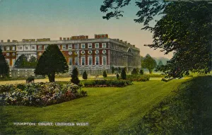 Hampton Court Prints: Hampton Court, Looking West, c1910