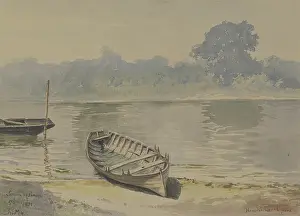 Ernst Prints: From Hampton Court Park, 1880. Creator: Ernst Morgenstern