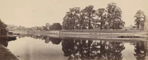 Hampton Court Prints: Hampton Court (Second View), 1862. Creator: Victor A Prout