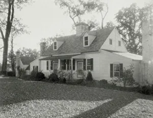 Clapboard Prints: Hamstead, Albemarle County, Virginia, 1935. Creator: Frances Benjamin Johnston