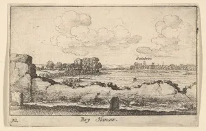 The Metropolitan Gallery: Hanau, 1635. Creator: Wenceslaus Hollar