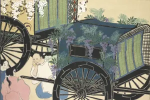 Hanazashi-guruma from Momoyo-gusa (The World of Things) Vol II, pub