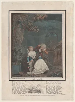 Kiss Gallery: The Hand, 1788. Creator: Philibert Louis Debucourt