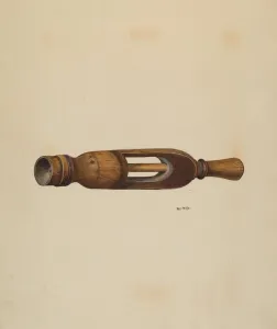 Hand Bottle Corker, c. 1940. Creator: Ray Price
