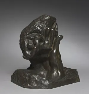 Late 19th Early 20th Century Prints: The Hand of God, c. 1880 - 1917. Creator: Auguste Rodin (French, 1840-1917)