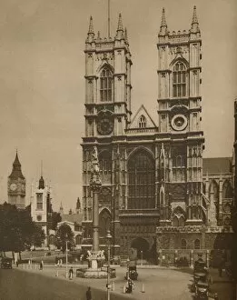 Sir Christopher Collection: The Hand of Wren in the Fabric of Westminster Abbey, c1935. Creator: Donald McLeish