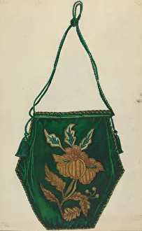 Florence Earl Prints: Handbag, 1935 / 1942. Creator: Florence Earl