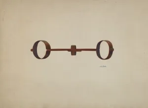 Restriction Gallery: Handcuffs, 1935 / 1942. Creator: Al Curry