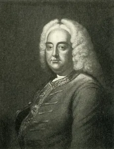 Handel Georg Friedrich Prints: Handel, mid 18th century, (1907). Creator: Unknown