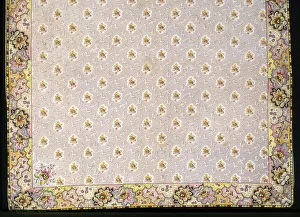 Handkerchief, France, 19th century. Creator: Unknown