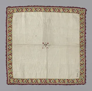 Handkerchief, Italy, 1676. Creator: Unknown