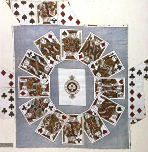 Handkerchief, Rhode Island, 1875/1900. Creator: Oriental Print Works Handkerchief, Rhode Island, 1875/1900. Creator: Oriental Print Works