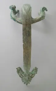 Etruria Prints: Handle, 5th century BC. Creator: Unknown