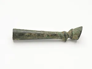 Hooved Prints: Handle (?) in the form of a horse leg and hoof, Han dynasty, 206 BCE-220 CE