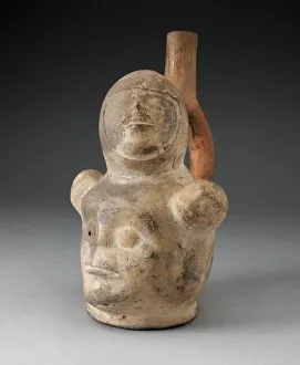 Deformed Prints: Handle Spout Vessel in the Form of Composite Human Heads with Physical Deformaties