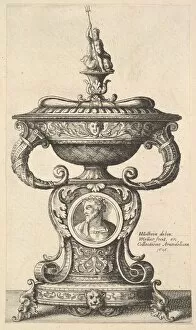 Two handled cup, 1646. Creator: Wenceslaus Hollar