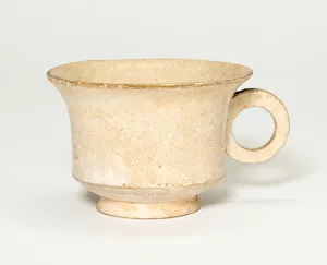 Handles Collection: Handled Cup, Tang dynasty (618-907). Creator: Unknown
