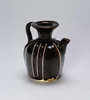 Handled Ewer with Vertical Ribs, Northern Song dynasty or Jin dynasty, 12th / 13th century