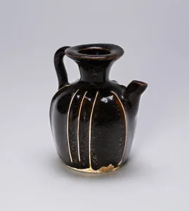 Northern Song Prints: Handled Ewer with Vertical Ribs, Northern Song dynasty or Jin dynasty, 12th / 13th century