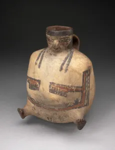 Handled Jar in the Form of a Female Figure with Extended Feet, 180 B.C./A.D. 500 Handled Jar in the Form of a Female Figure with Extended Feet, 180 B.C./A.D. 500