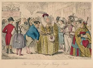 Bradbury And Evans Gallery: The Handley Cross Fancy Ball, 1854. Artist: John Leech