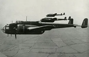 Air Force Prints: The Handley Page Hampden, 1941. Creator: Unknown
