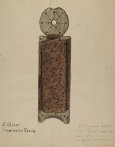 Hand Made Prints: Handmade Grater, 1935 / 1942. Creator: Joseph Glover