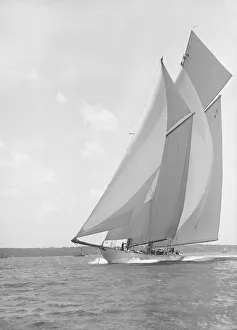 The handsome racing schooner Waterwitch, 1911. Creator: Kirk & Sons of Cowes