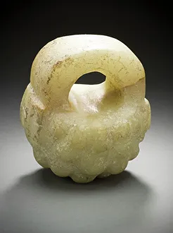 Textured Prints: Handstone, between 400 and 700. Creator: Unknown