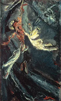 Chaim 1893 1943 Prints: Hanging Duck, c. 1925. Artist: Soutine, Chaim (1893-1943)