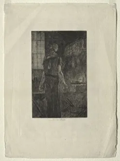 1833 1898 Prints: The Hanging of Levallois-Perret, c. 1880. Creator: Felicien Rops (Belgian, 1833-1898)