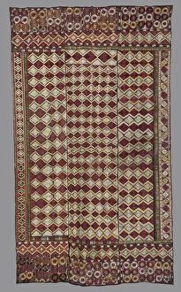 Hanging (Phulkari work), c. 1875-1900. Creator: Unknown