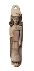 State A Pushkin Museum Of Fine Arts Prints: Hanging plate in the form of a goddess