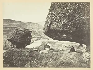 Andrew Joseph Russell Gallery: Hanging Rock, Echo City, 1868 / 69. Creator: Andrew Joseph Russell