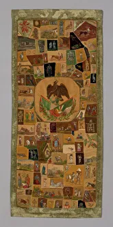 Needlepoint Prints: Hanging, United States, 1876/1900. Creator: Unknown