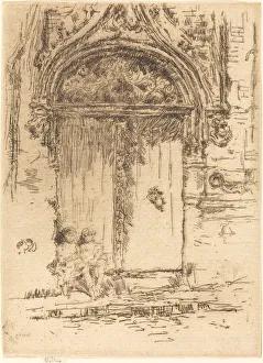 Hangman Prints: Hangmans House, Tours, 1888. Creator: James Abbott McNeill Whistler