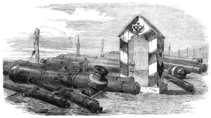 Booty Prints: Hango Trophies at Woolwich Arsenal, 1856. Creator: Unknown