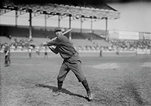 Baseball Prints: Hank Gowdy, Boston NL (baseball), 1914. Creator: Bain News Service