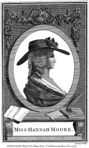 Hannah More, English religions writer, poet and playwright, c1800