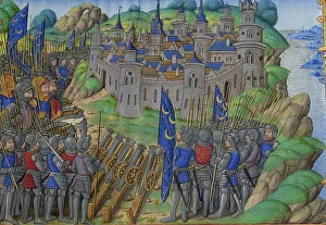 Carthaginians Prints: Hannibals army at the city of Naples