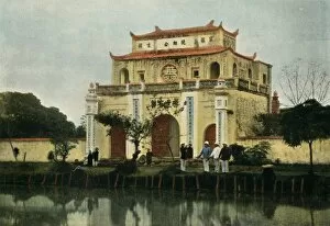 Boulanger Collection: Hanoi. Pagode Du Kinh Luoc, (Hanoi. Kinh Luoc Pagoda), 1900. Creator: Unknown
