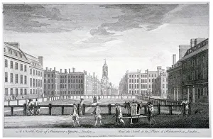 Hanover Square, Westminster, London, 1794. Artist