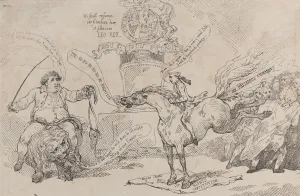 The Hanoverian Horse and British Lion, March 31, 1784. March 31, 1784