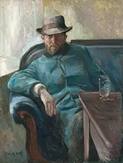 Munch Prints: Hans Jaeger, 1889. Creator: Munch, Edvard (1863-1944)