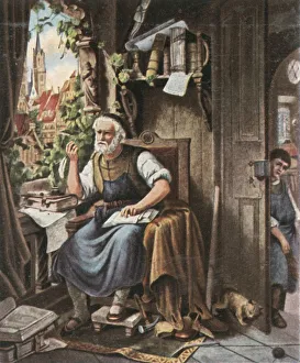 Apprentice Gallery: Hans Sachs, (1936). Creator: Unknown
