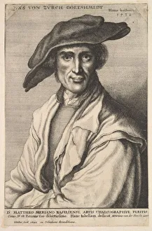 The Younger Gallery: Hans von Zürch Goltshmidt, 1647. Creator: Wenceslaus Hollar