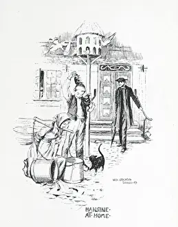 Bucket Prints: Hansine at home, 1896. Creator: Nelly Erichsen
