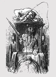 Hansom Cab, 1872. Creator: Gustave Doré