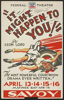 Road Accident Prints: It Might Happen to You!, San Diego, 1939. Creator: Unknown