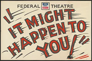 It Might Happen to You!, San Diego, 1939. Creator: Unknown